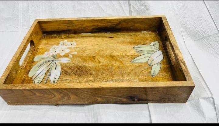 Wooden Resin Tray